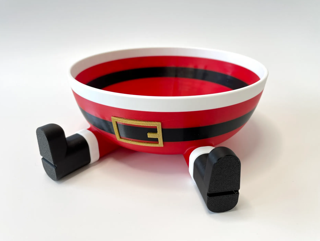Christmas Santa Bowl – Festive and Fun!